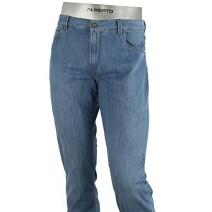 Alberto Denim Stone Light Weight Blue Jeans